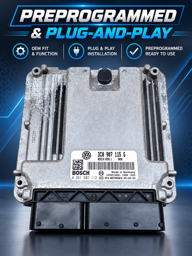 Programmed plug play - plug, ecm